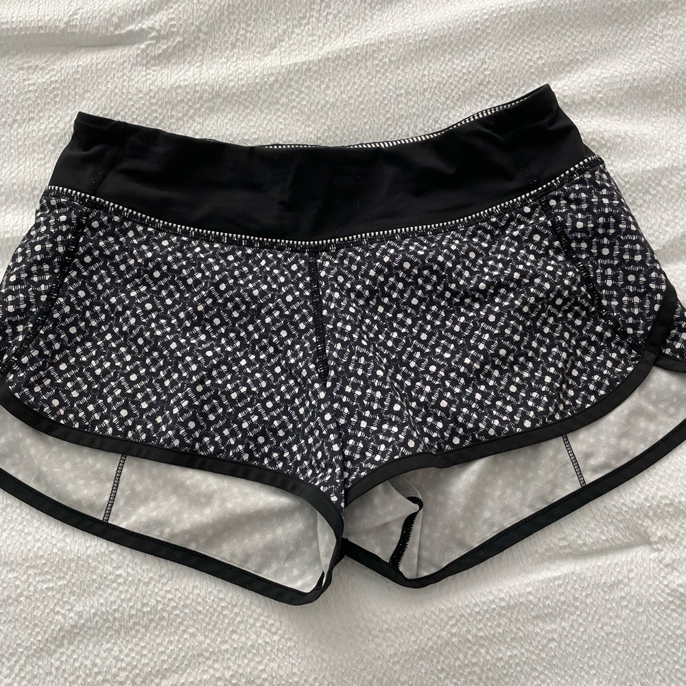 Lululemon size 4 shorts perfect condition